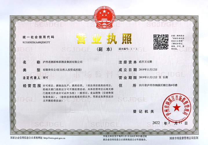公司营业执照
